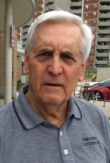 ELGIN MIDDLESEX LONDON--Graham Worsley --"I voted NDP. I don't like Ford. He's too much like Trump."  Photo shot in London, Ont. on Thursday June 7, 2018. Derek Ruttan/The London Free Press/Postmedia Network