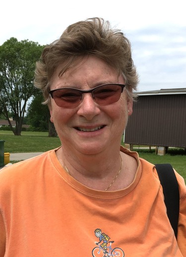 LONDON FANSHAWE--Mandy Clark--" I voted for Teresa Armstrong (NDP) today. I voted for her because I like the NDP platform and Teresa Armstrong is very good in our community."  Photo shot in London, Ont. on Thursday June 7, 2018. Derek Ruttan/The London Free Press/Postmedia Network