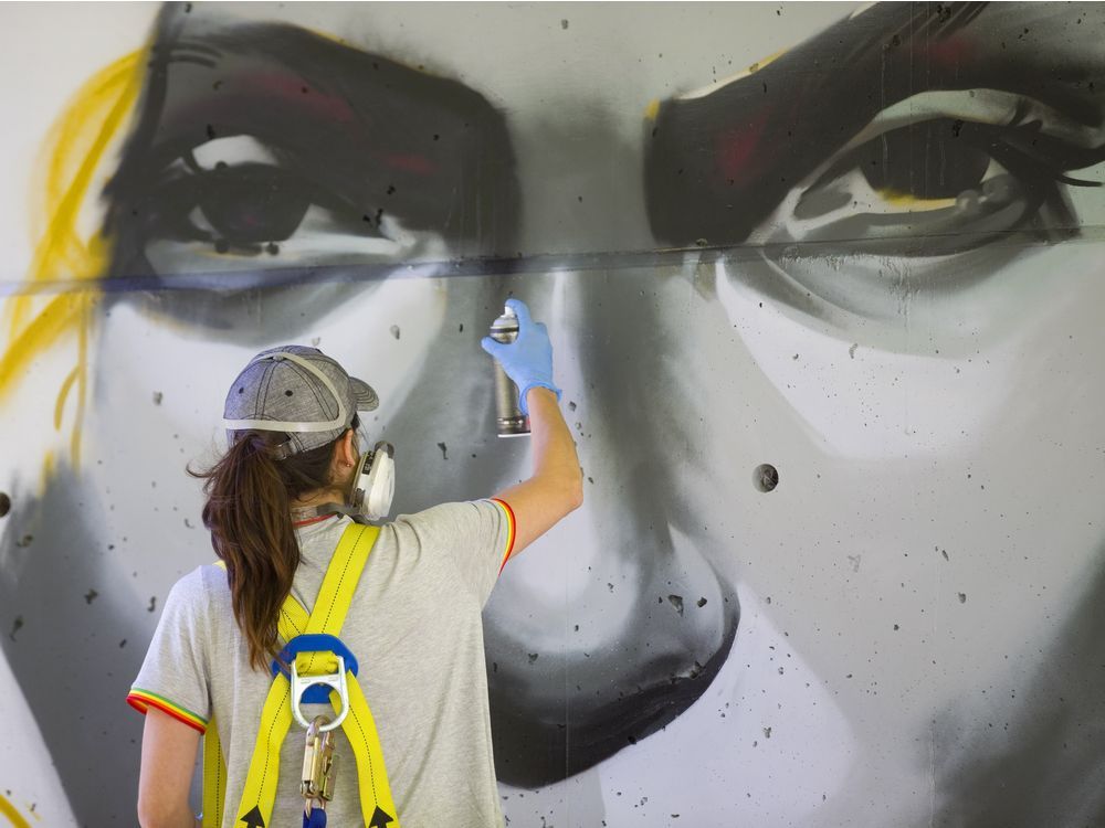 Spray Paint Artists Shake Up London S Summer Festival Season London   Lfp20180614mh423a 