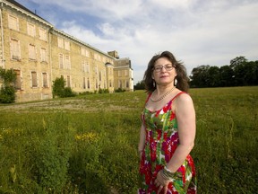 Laurie Bursch, vice president of the SoHo Community Association is in favour of the proposed apartment towers on the old South Hospital site  in London. (Mike Hensen/The London Free Press)