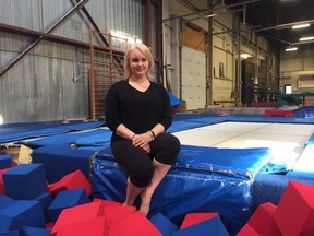 With three brand new trampoline parks scheduled to open in London soon, gymnastics coach Merritt Lymburner wants parents and children to know the potential risks and recognize their personal limitations before they bounce. (JENNIFER BIEMAN, The London Free Press)