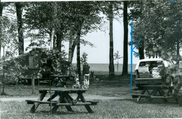 Campground at Pinery Provincial Park, 1988. (London Free Press files)