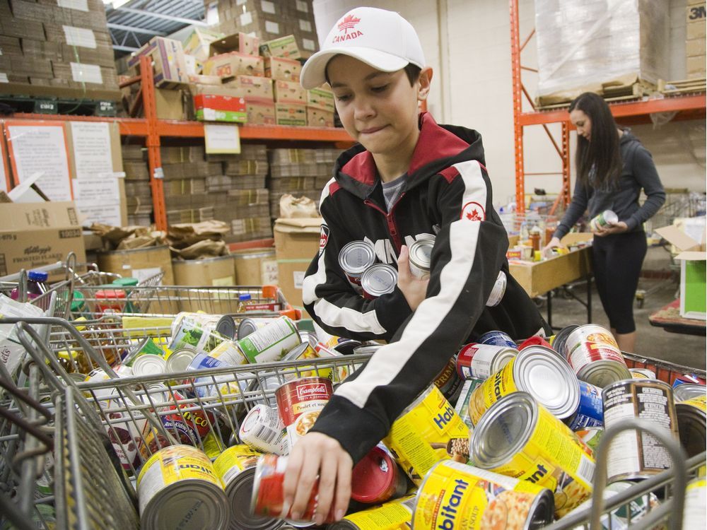 Curbside food drive matches last year, with more to come | National Post