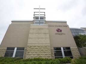 The London District Catholic School Board's Catholic Education Centre. (File photo)