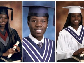 Achan, Ater and Abuk Pearson have graduated from high school in London, Ontario.