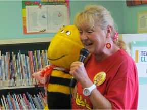 Cindy Cook, from the television program Polka Dot Door, has shows Saturday at 2 and 5 p.m. at the Kids Expo and Children’s Festival, Friday to Sunday at Victoria Park. Along with 75 exhibits, games, crafts and rides, Glee London performs Saturday at 3 p.m.  (PAUL MORDEN, Postmedia News)