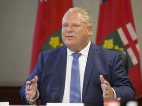 Ontario premier-designate Doug Ford meet business leaders at Queen's Park this week.