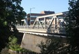 Victoria Bridge, on Ridout Street south of Horton, is rapidly deteriorating and pegged for a $14 million replacement. A report detailing the results of an environmental study heads to the civic works committee next week. (MEGAN STACEY/The London Free Press)