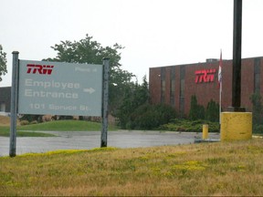 The ZF-TRW plant in TIllsonburg will be closing its doors by the end of the year, the municipality confirmed Monday.
CHRIS ABBOTT/POSTMEDIA NETWORK