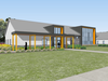 Architectural rendering of the new Youth Opportunities Unlimited shelter planned for northeast London.