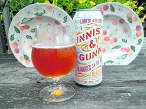 Innis and Gunn Mangoes on the Run is available this summer. The sweetness of this fruit-flavoured limited edition is balanced by three malts.