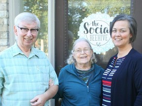Henk Ketelaars and Margaret Hoff, past organizers of London Seekers, are passing the reins to The Social Beehive’s Heather Cabral. London Seekers, now called Spiritual Seekers. (File photo)