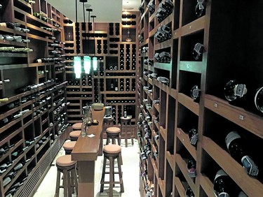 Wine cellar at the Four Seasons Koh Samui
(Jennifer Bieman/The London Free Press)