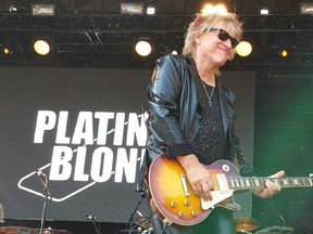 Bassist Sergio Galli and Platinum Blonde performed Thursday at Rock 
the Park. Visit lfpress.com for more on the rest of the concert. (DAN BROWN, The London Free Press)