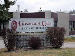 Caressant Care Nursing Home in Woodstock. (File photo)