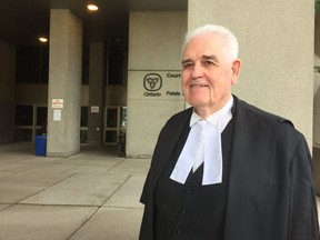 London lawyer John Getliffe is retiring after more than 50 years in the legal world. (JANE SIMS, The London Free Press)