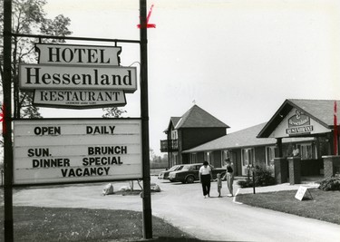 Grand Bend, Hessenland Hotel, 1989. (London Free Press files)