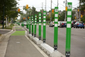 Photo of empty bike lane on Colborne has been requested.