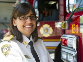 Lori Hamer was announced as the new chief of the London Fire Department on Monday July 9, 2018.