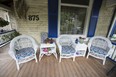 Wendy and Doug Magrath’s front and side porch at 875 Waterloo St. provides a beautiful haven to read, relax, enjoy a snack and converse with passers-by with a sunny or shady spot always available. The London home, built in 1901 for teamster Alexander Henderson is recognized by Architectural Conservancy Ontario. (DEREK RUTTAN, The London Free Press)