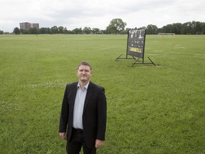 Ward 4 Coun. Jesse Helmer is looking forward to the development of land at the southeast corner of Oxford Street and Highbury Avenue. Helmer said the altered site could fundamentally change east London. (DEREK RUTTAN, The London Free Press)