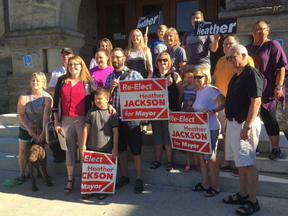 Incumbent St. Thomas Mayor Heather Jackson launched her re-election campaign on Tuesday July 17. (Laura Broadley, Postmedia Network)