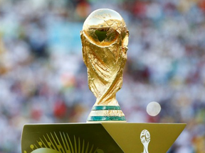 The World Cup trophy.