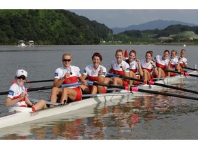 Women's Eight final during day eight of the 2013 World Rowing Championships on September 1, 2013 in Chungju, South Korea.
