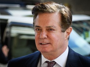 (FILES) In this file photo taken on June 15, 2018 Paul Manafort arrives for a hearing at US District Court in Washington, DC. Donald Trump's former campaign chief Paul Manafort on July 31, 2018 becomes the first member of the president's election team to face trial on charges stemming from the probe into Russian interference in the 2016 vote. Manafort, 69, has pleaded not guilty to 18 counts of bank and tax fraud related to his lobbying activities on behalf of the former Russian-backed government of Ukraine. / AFP PHOTO / MANDEL NGANMANDEL NGAN/AFP/Getty Images