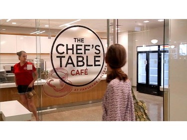 Culinary students will hone their skills at the ground-floor The Chef’s Table cafe. (MIKE HENSEN, The London Free Press)