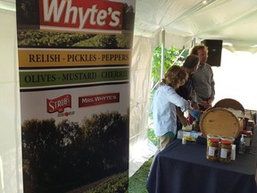 Whyte's Foods announcing production facility for Wallaceburg. (Trevor Terfloth, Postmedia News)