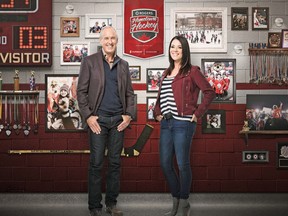 Ron MacLean and Tara Slone are the hosts for Hometown Hockey. (Handout)