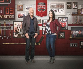 Ron MacLean and Tara Slone are the hosts for Hometown Hockey. (Handout)