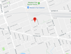 Google Maps: Red icon denotes location of Kitchener Avenue