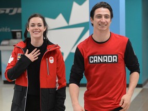 Scott Moir and Tessa Virtue. (File photo)