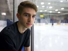 Brandan Barnett, 16, has been battling lyme disease for four years after it wasn't properly diagnosed in London, Ont.  Mike Hensen/The London Free Press/Postmedia Network