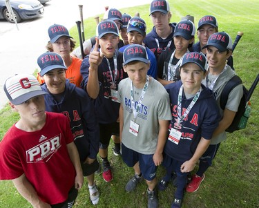 The York-Simcoe All-Stars baseball team is ready to take on the competition at the  2018 Ontario Summer Games beginning Friday in London. (Derek Ruttan/The London Free Press)