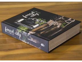 The Forest City Cookbook, with 138 recipes, celebrates the area chefs, farmers and foodies that make London’s culinary scene special. (Derek Ruttan/The London Free Press)