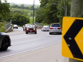 Commissioners Road looking west towards the gravel pit from snake hill in London, Ont.  Photograph taken on Friday August 10, 2018.  Mike Hensen/The London Free Press/Postmedia Network