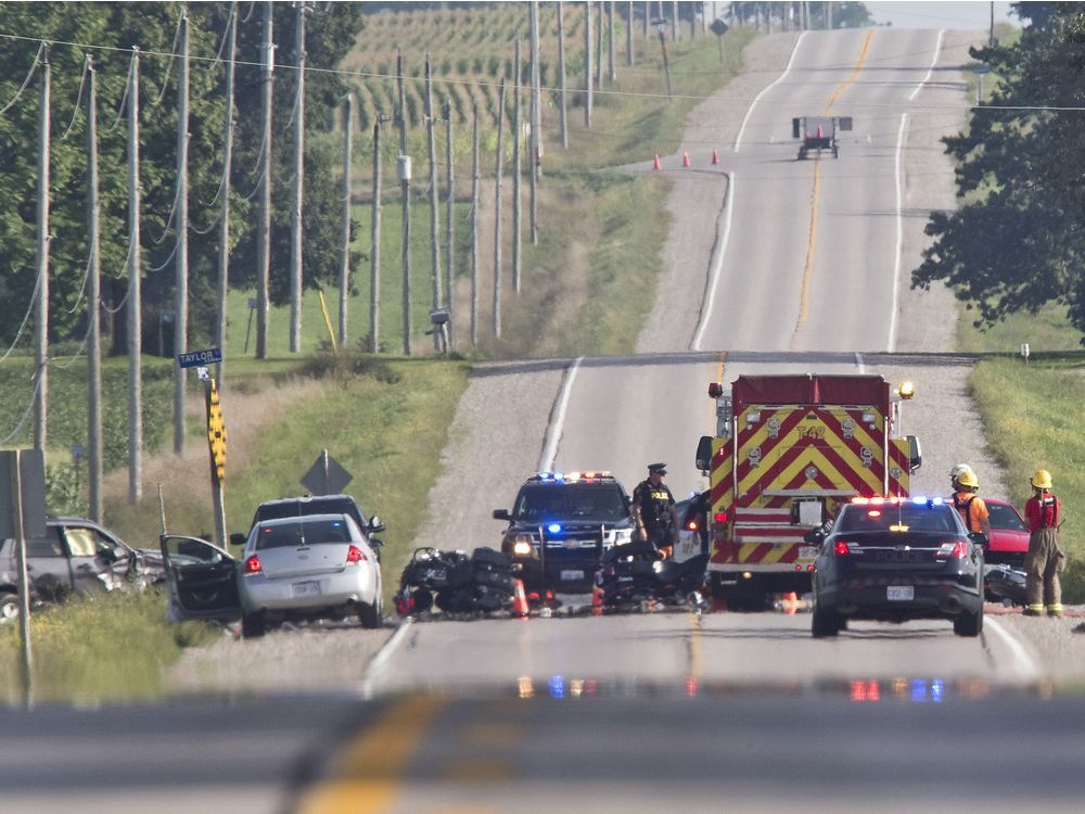 Motorcyclist killed in collision near Belmont London Free Press