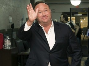 Alex Jones, a right-wing radio host and conspiracy theorist (Jay Janner/Austin American-Statesman via AP, File)