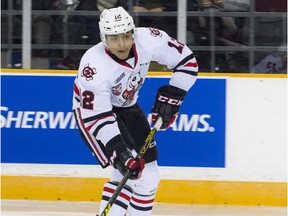 Niagara Ice Dog's Thomas Akil (Postmedia file photo)