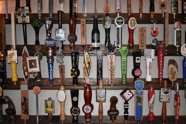 Choice City Butcher and Deli, displays a big colourful array of tap handles in addition to its current selection of beer in downtown Fort Collins.

BARBARA TAYLOR/THE LONDON FREE PRESS
