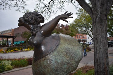 Eye-candy art abounds in downtown Fort Collins.

BARBARA TAYLOR/THE LONDON FREE PRESS
