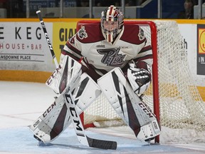 Hunter Jones of the Peterborough Petes