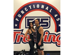 Bronwyn and Paul Smith, who launched F45 White Oaks in London this summer, are offering a free two-week trial to men and women to check out their fitness facility.