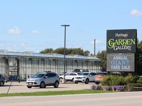 Cannabis producer Beleave bought the Heritage Garden Gallery, which sits on 34 acres in south London, for $6.7 million.  The Hamilton-based company plans to use the existing greenhouse to grow medical and recreational marijuana.  DALE CARRUTHERS/THE LONDON FREE PRESS