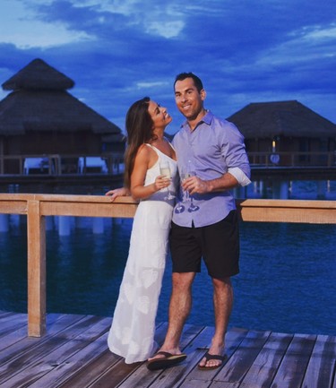 Paul and Bronwyn Smith, who met at a F45 facility in the GTA and then opened their own in London, honeymooned in Jamaica in 2017.