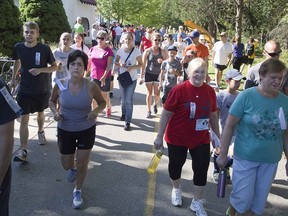 More that 1000 people participated in the 38th Annual Terry Fox Run raising in excess of $100,000  in London, Ont. on Sunday September 16, 2018. Derek Ruttan/The London Free Press/Postmedia Network