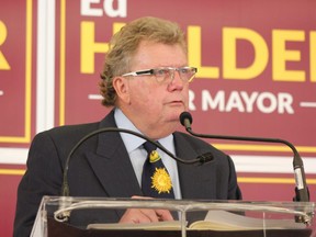 Mayoral candidate Ed Holder. (File photo)